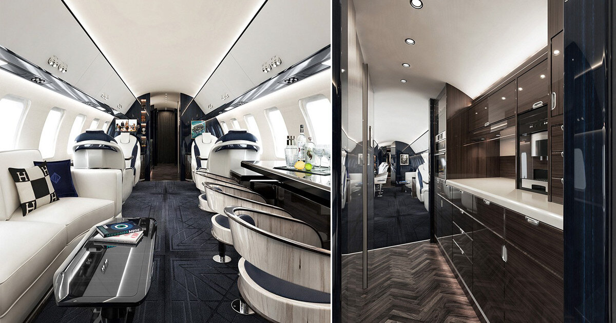 Officina Armare Just Unveiled a Lavish Bombardier Global 6000