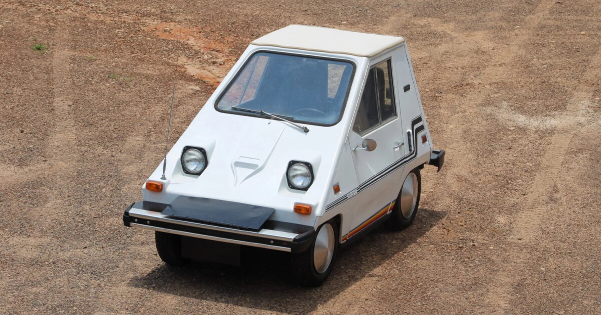 electric 1980 comutacar comes with a sixhorsepower motor and multiple