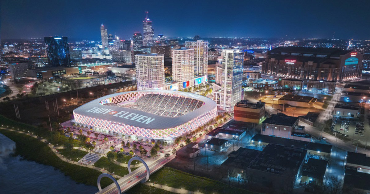 Populous Breaks Ground On Indy 'eleven Park' Multipurpose Stadium ...