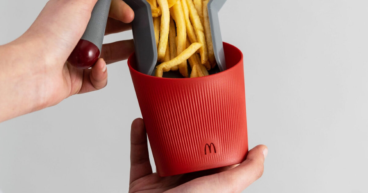 Vented French Fry Packaging : french fry packaging