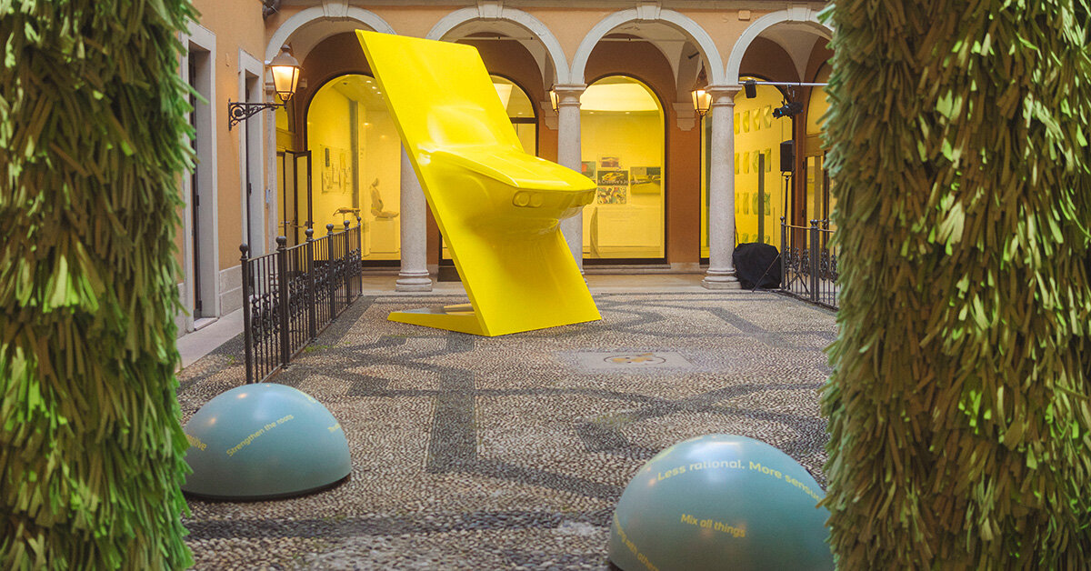 Shaped by Air installation at Milan Design Week - Arts and Entertainment