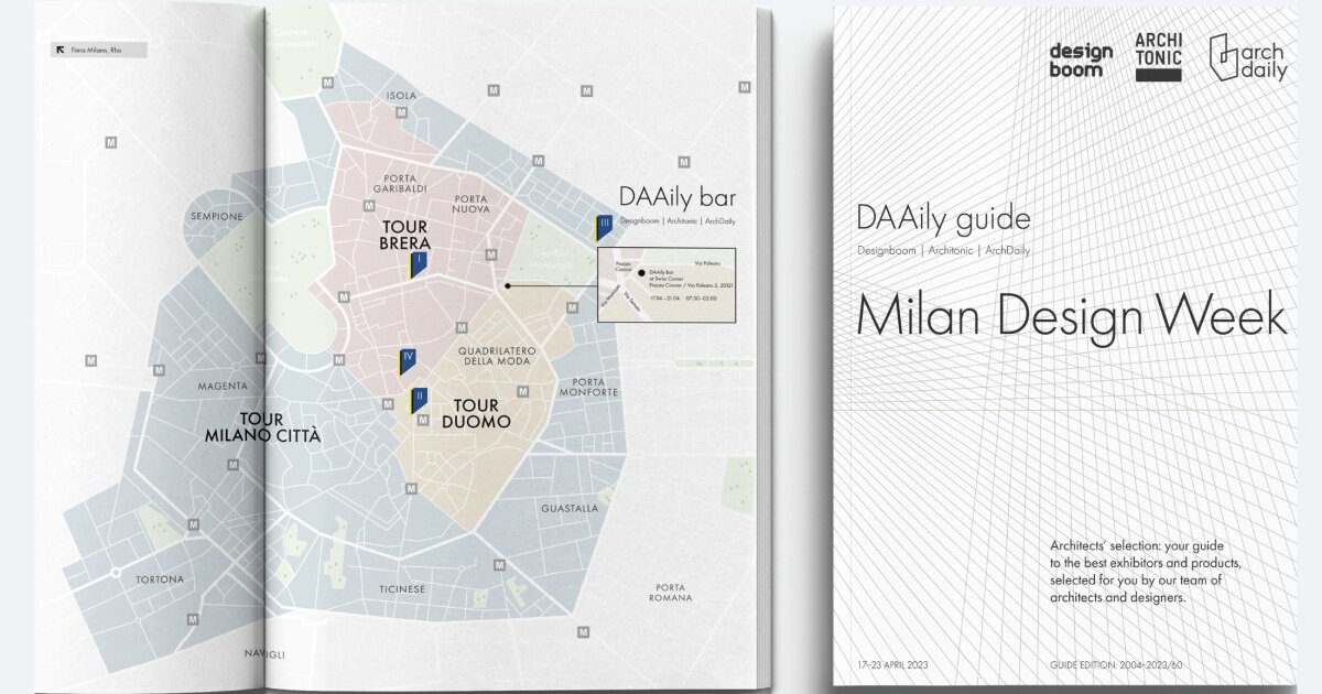 explore milan design week 2023 and salone del mobile with DAAily guides