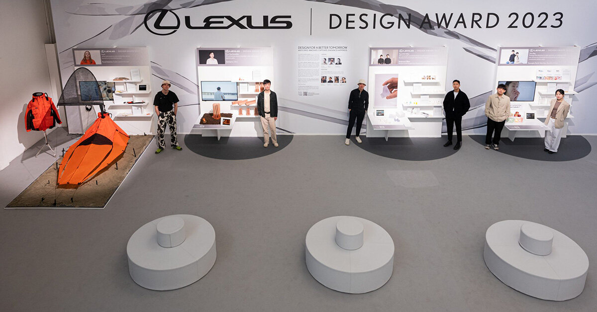 LEXUS UNVEILS 'SHAPED BY AIR' AND LEXUS DESIGN AWARD WINNERS' WORKS AT MILAN  DESIGN WEEK