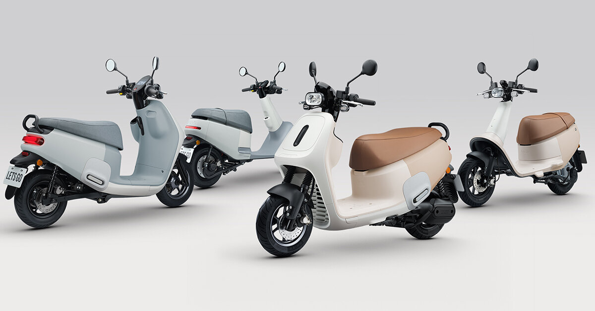 naoto fukasawa & MUJI design minimalistic gogoro e-scooters for eco-urban  commuting