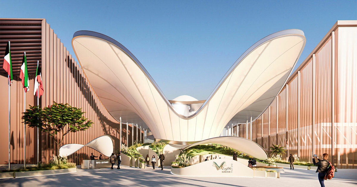 kuwait expo 2025 osaka pavilion designboom 1200