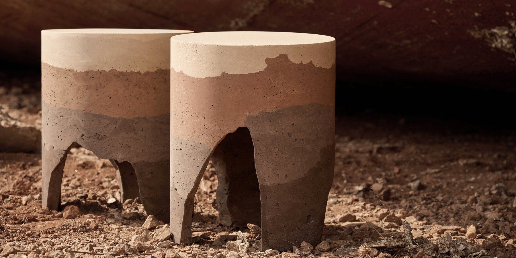 CTRLZAK traces earth’s stratification in mediterranean-inspired series for urbi et orbi