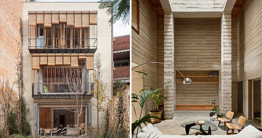 HARQUITECTES designs casa 1736 with modern atrium and cloister in barcelona