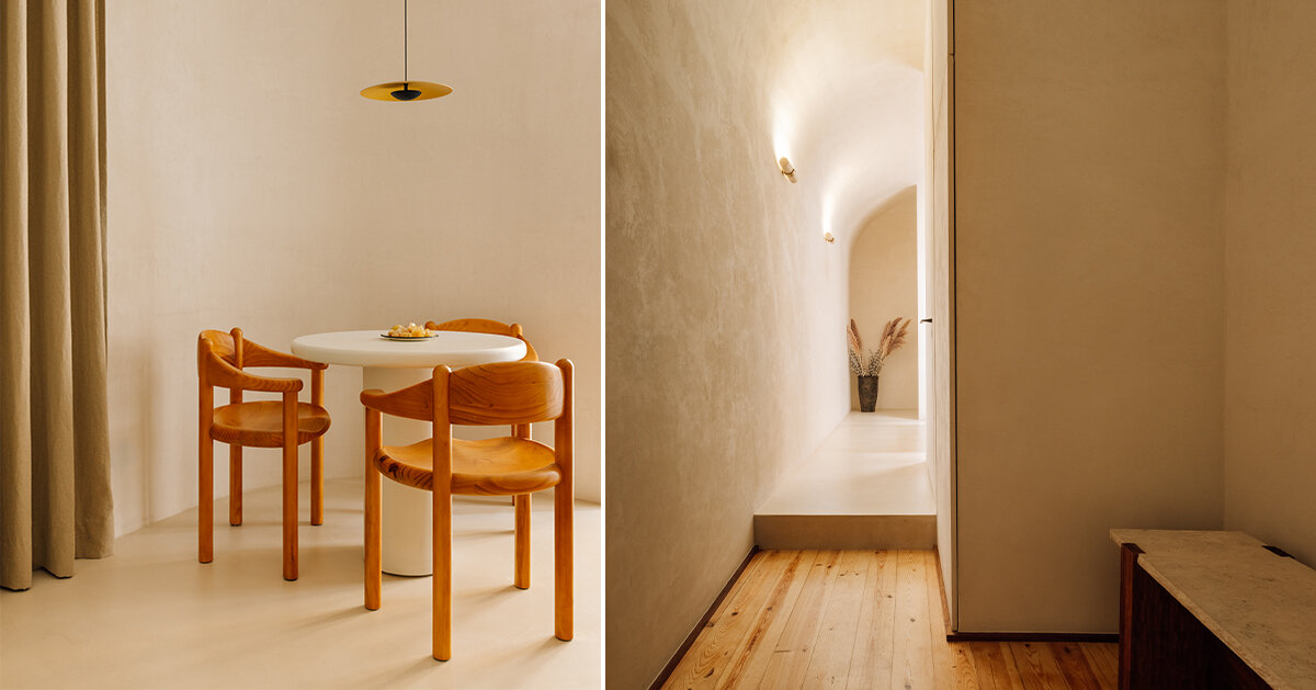 an ethereal lightness takes over studio gameiro’s VAULT apartment in lisbon