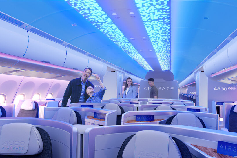 airbus saves space, weight and enables customization in new a330neo cabin interior