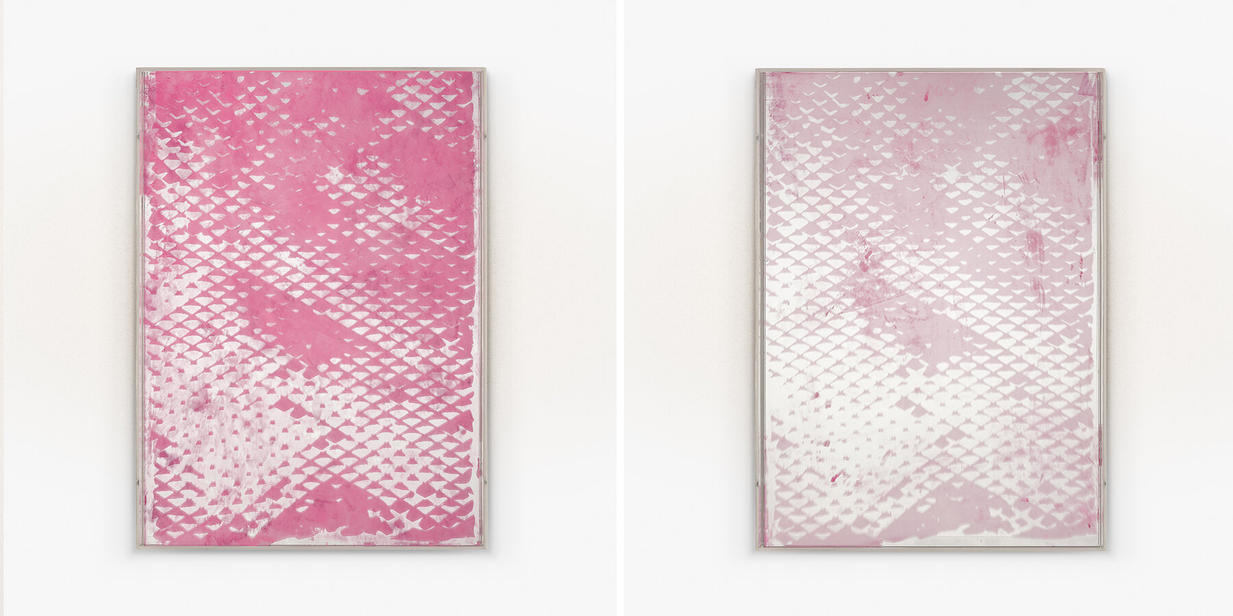 NZZ x pamela rosenkranz release screen-printed mirrors depicting animalistic patterns