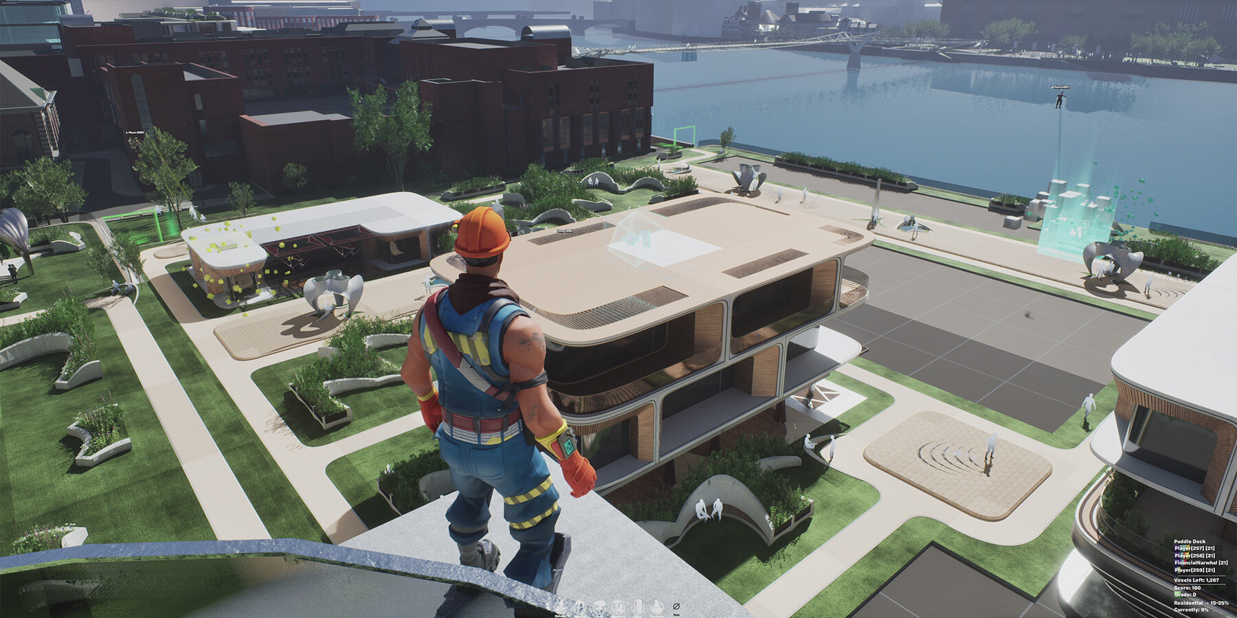 fortnite and ZHA invite players to ‘re:imagine london’ in cooperative multiplayer quest