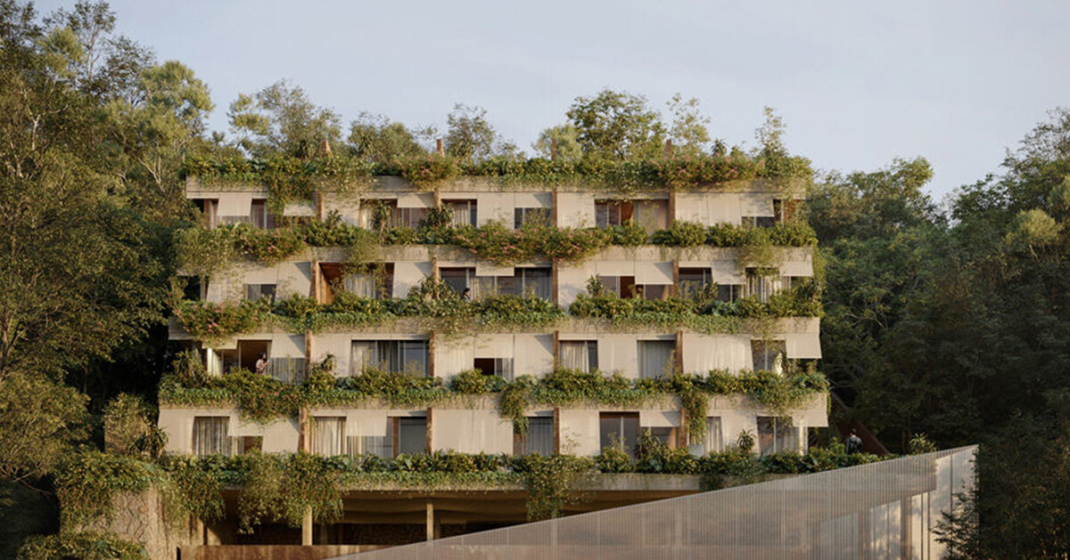 contiguous terraces stretch toward brazilian forest in estúdio zargos’ paisagem building