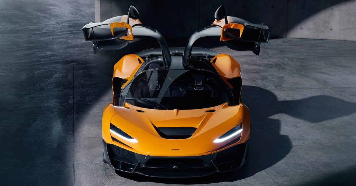 mclaren unveils W1, by far its fastest road-legal hybrid supercar with teardrop-shaped cabin