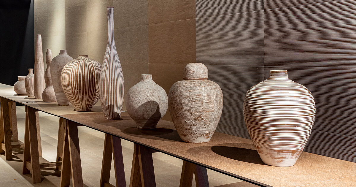 sensiterre by florim and matteo thun recreates renaissance artistry in ceramic surfaces