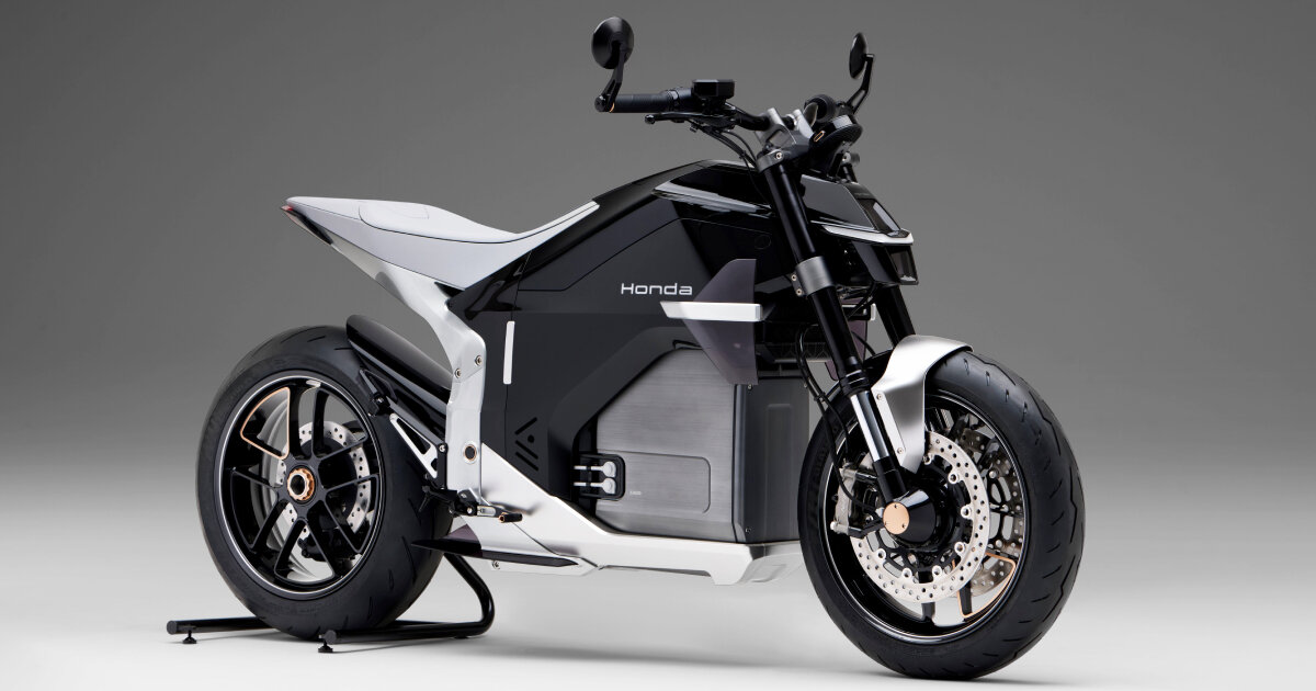 honda introduces EV fun and urban concept electric motorcycles with ‘naked’ batteries