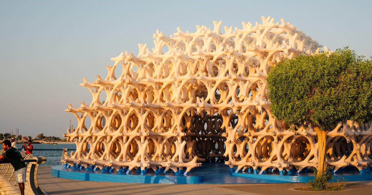 wael al awar on reclaiming brine for a new sustainable vernacular at public art abu dhabi