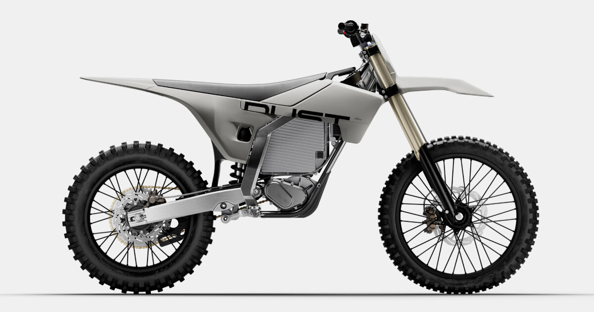 dust moto equips electric dirt bike ‘hightail’ with bulletproof powertrain and clutchless setup