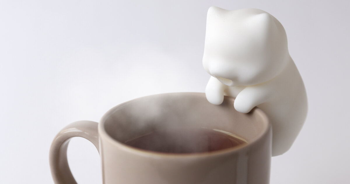 nékojita fufu is a mini robot that cools down hot drinks at CES 2025