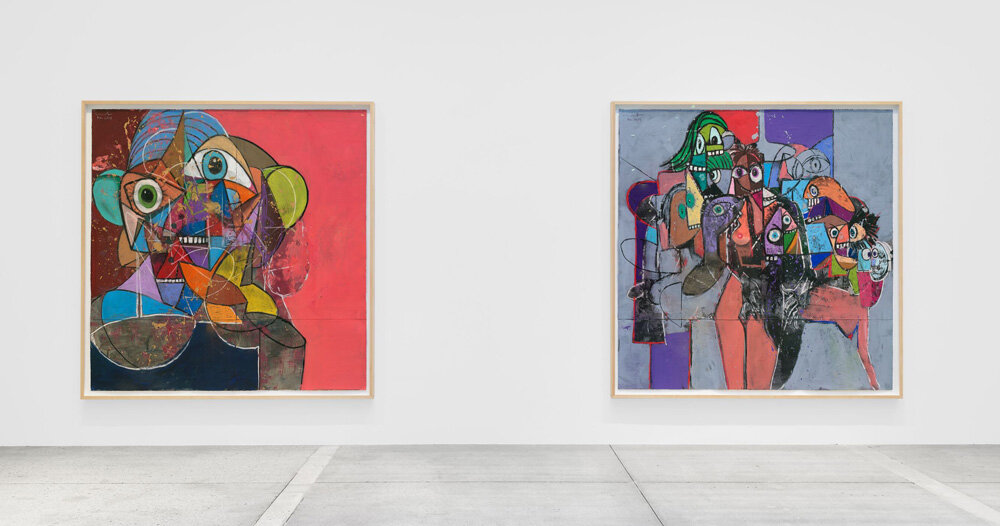 george condo renders experimental ‘bizarre characters’ for dual NYC exhibition ‘pastels’