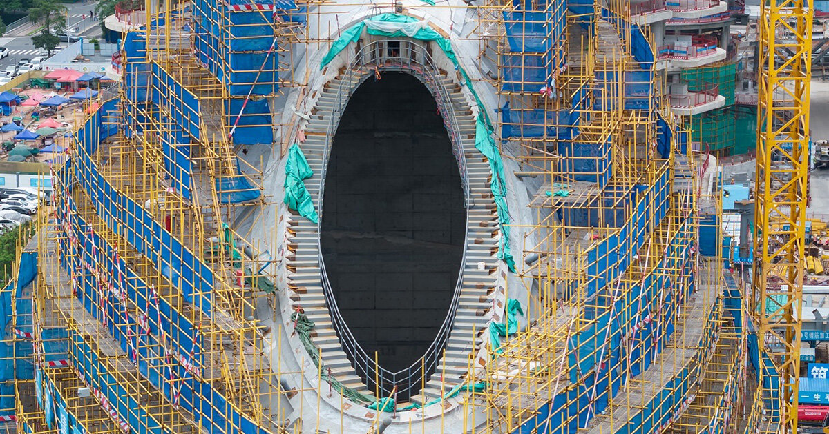 MAD architects’ shenzhen culture park enters final construction phase before 2025 opening