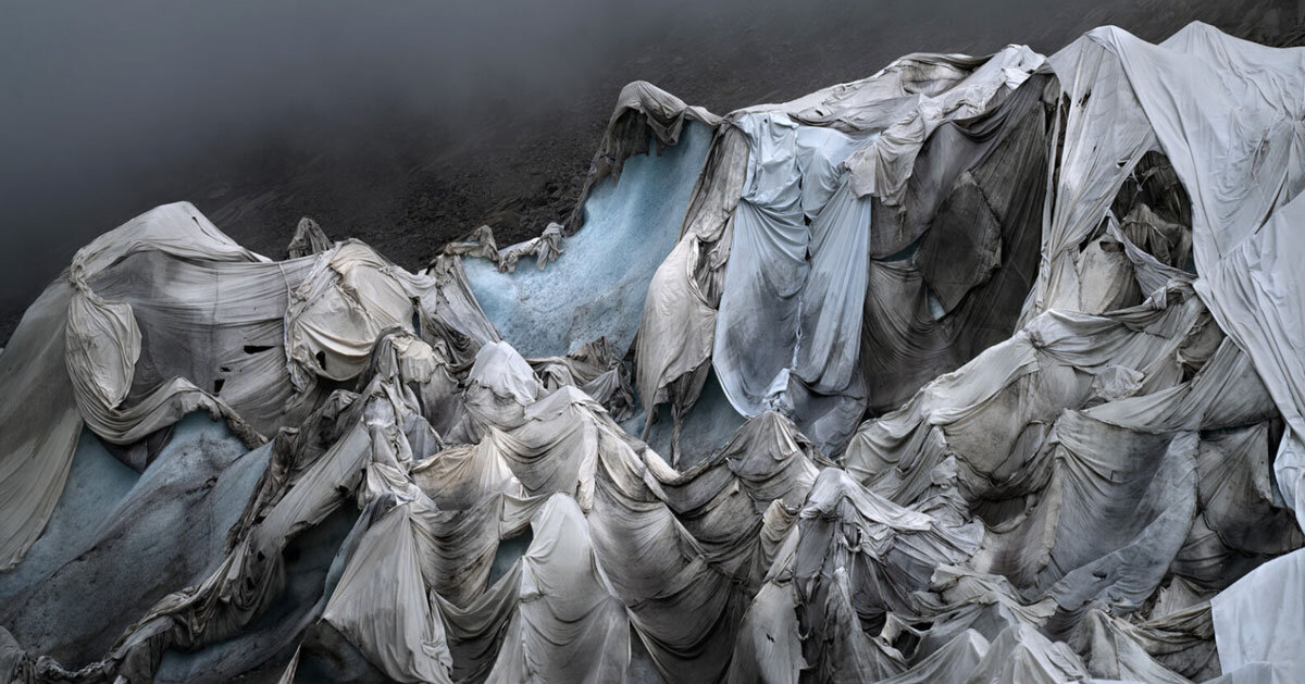 thomas wrede’s photography series captures fragile glacier landscapes