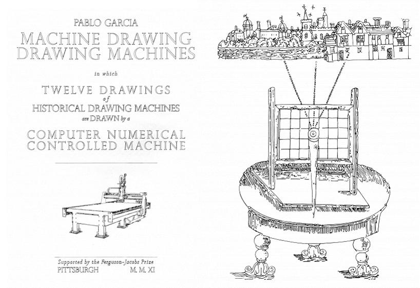 DRAWING MACHINES WERE INVENTED EARLY