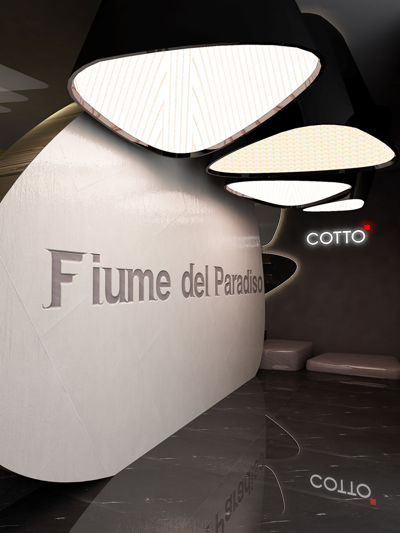 fiume del paradiso at milan design week 2012