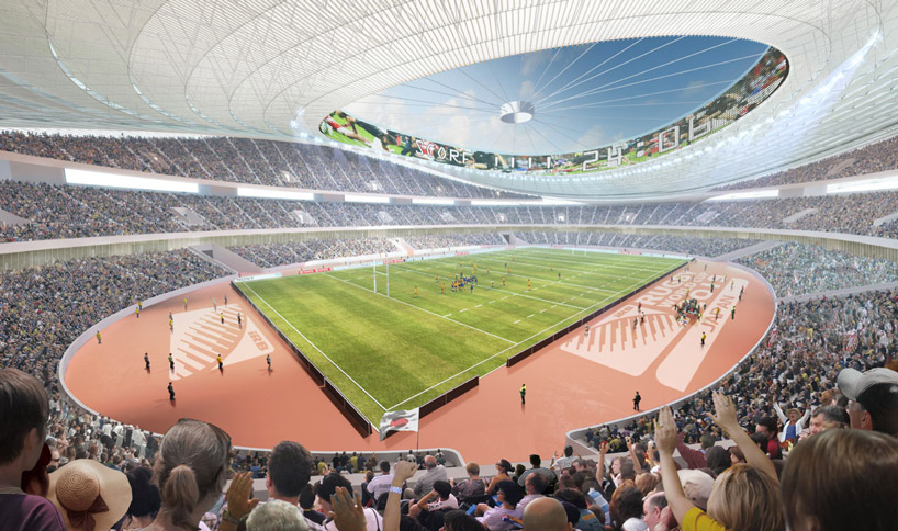 japan national stadium competition shortlisted projects