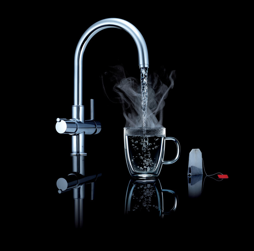 grohe red boiling hot faucet