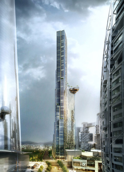 yongsan international business district | designboom.com