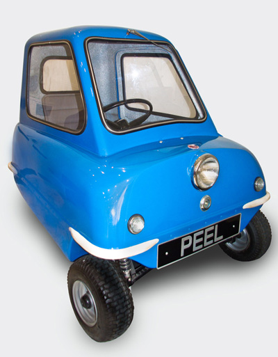 peel trident + P50: the world's smallest city car