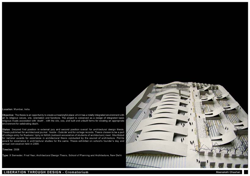 crematorium design thesis