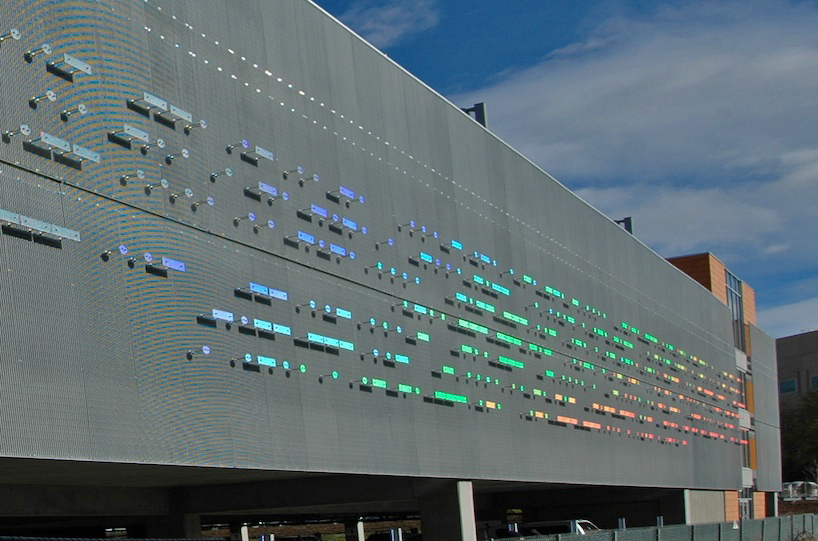 Ray king adorns U.S veterans hospital car park with morse 