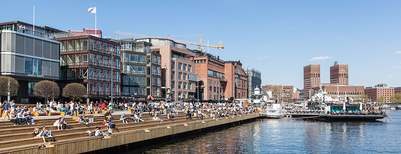 Link Arkitektur Reinvigorates Stranden Waterfront Promenade Aker Brygge