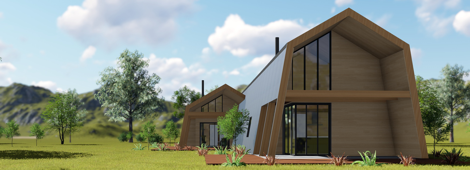 the home-in-a-box 'ecokit' is an energy-efficient house delivered as a ...