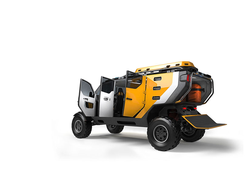 2sympleks designs an unprecedented off-road vehicle for mountain rescue ...