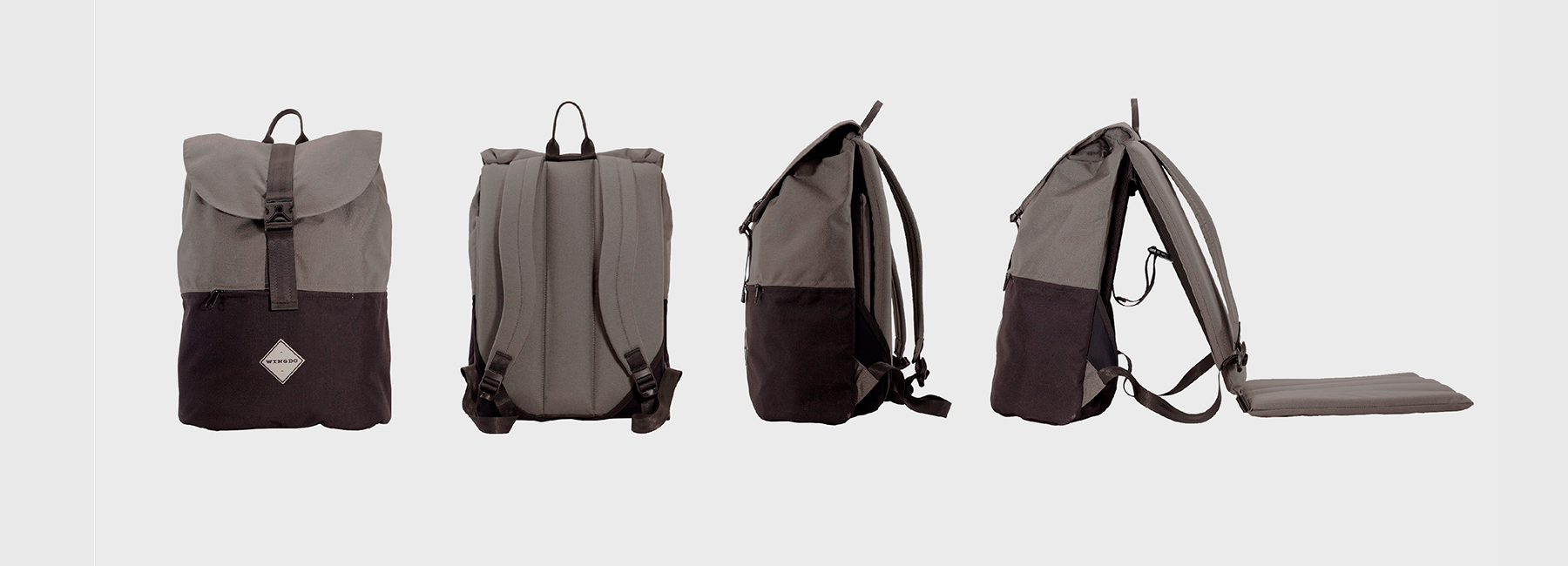 backpack marble design wherever seat features to backpack unfold wingdo a