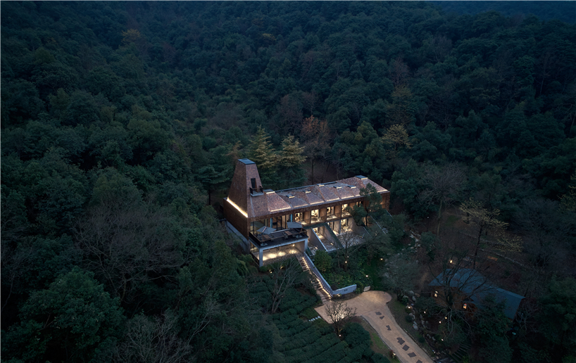 Hangzhou Sembo Resort Peers Above Pine Tree Canopy In China - 