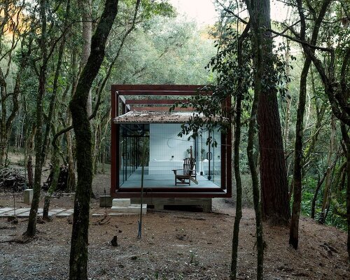 YVA arquitetura's serene cabin in brazilian forest perches with minimal environmental impact