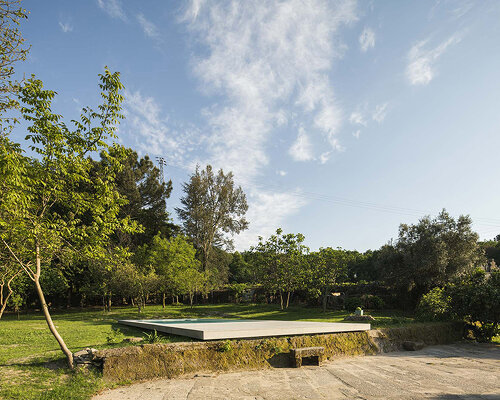 13th-century farmhouse renovated into a contemporary home in rural portugal