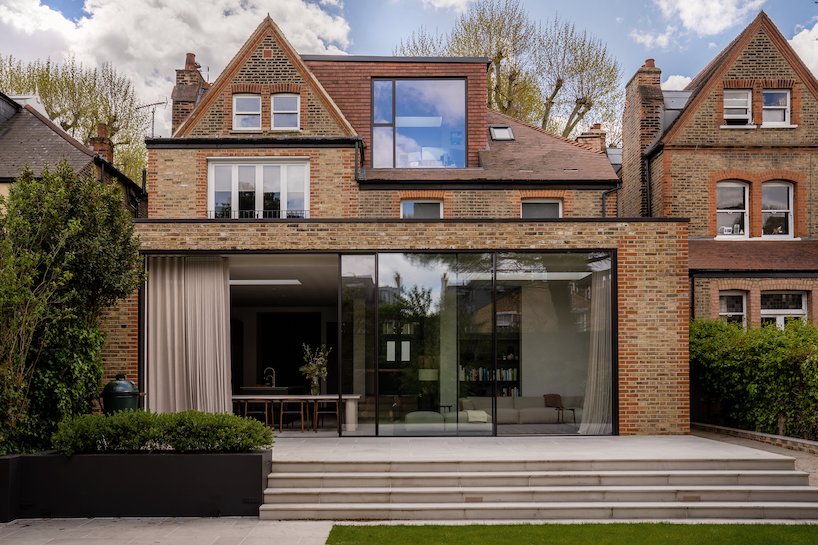 robert london design completed a full renovation of a three story