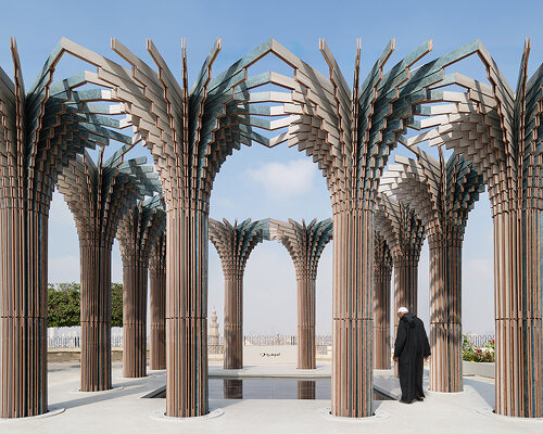 dar arafa architecture's pavilion in cairo citadel nods to the city's historic political past