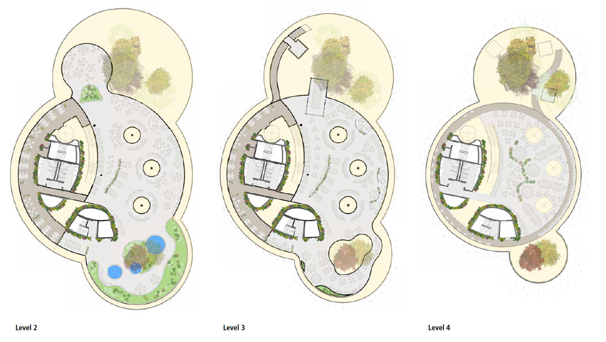 nbbj adds glass biospheres to amazon headquarters proposal