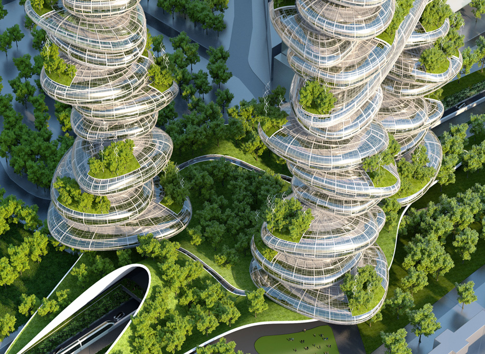 vincent callebaut devises smart-towers for the future of paris