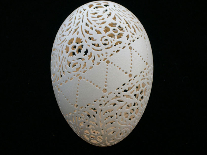 drawing turkey how ann carved by beth magnuson eggshells