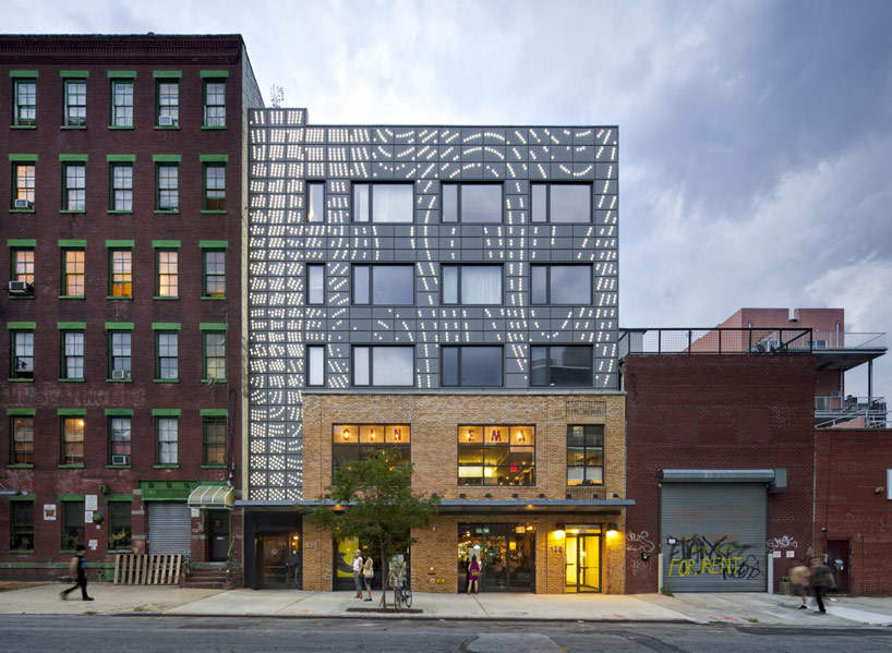 caliper studio: nitehawk cinema and apartments, brooklyn