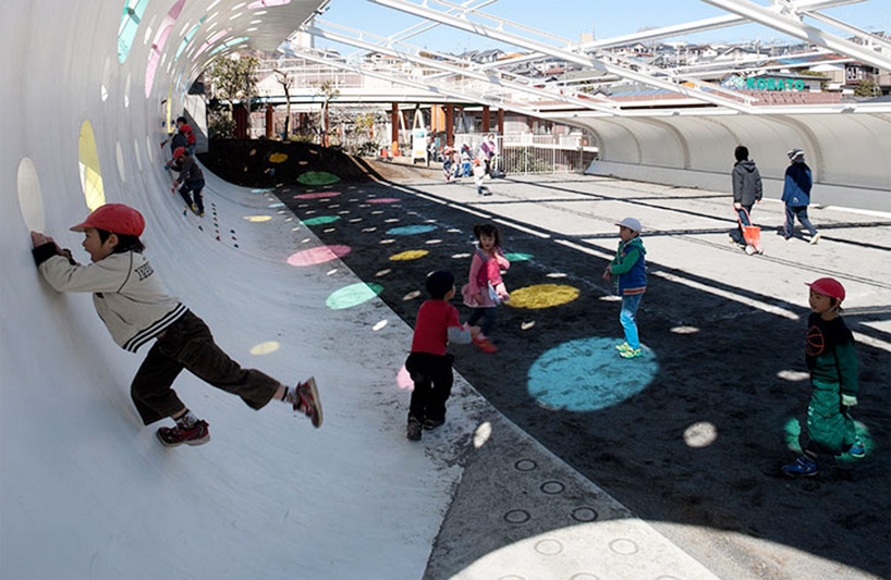 etre design: playground for machida kobato kindergarten