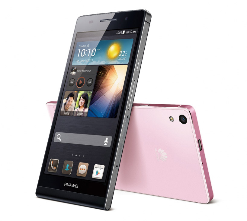 huawei ascend P6 is the world's thinnest smartphone