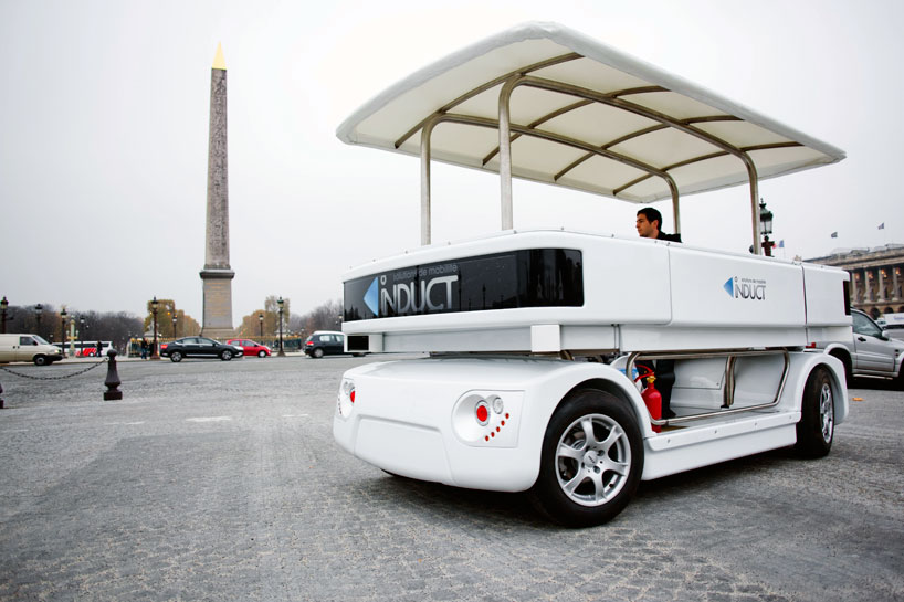 Navia Robotic Self Driving Electric Shuttle Car By Induct