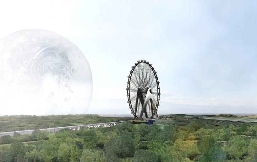 UNStudio to build world's highest spokeless ferris wheel in seoul